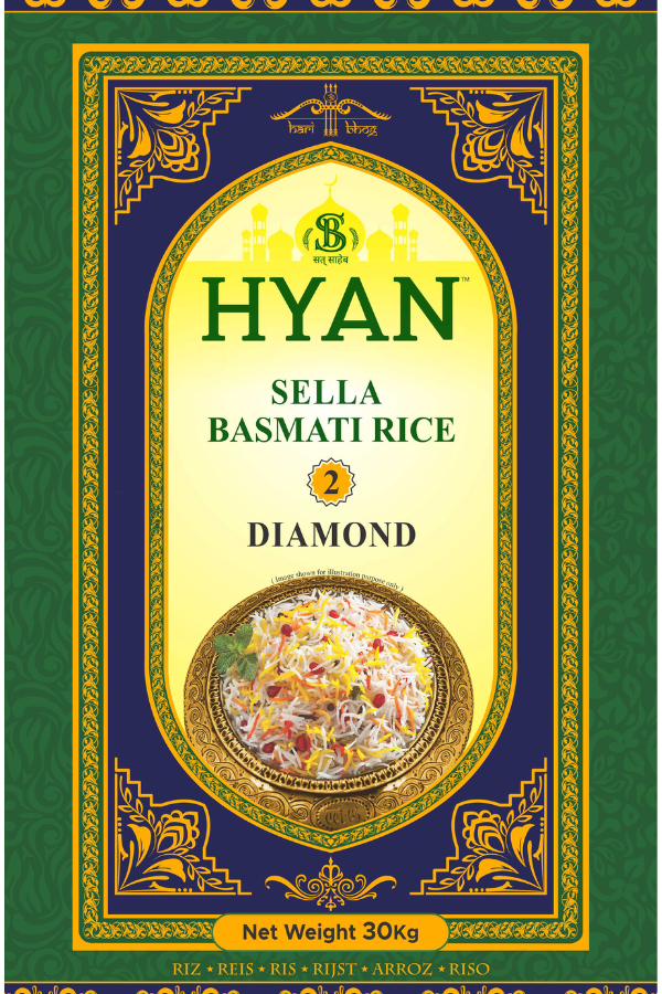 Hayan Sella 2 Diamond  30kg Bopp Artwok