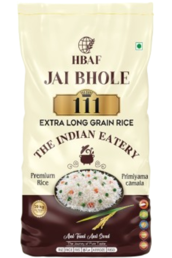 HBAF 20kg Extra Long Gain Rice