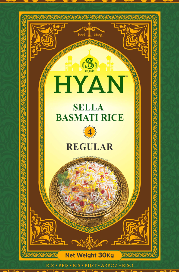 Hayan Sella 4 Regular  30kg Bopp Artwok