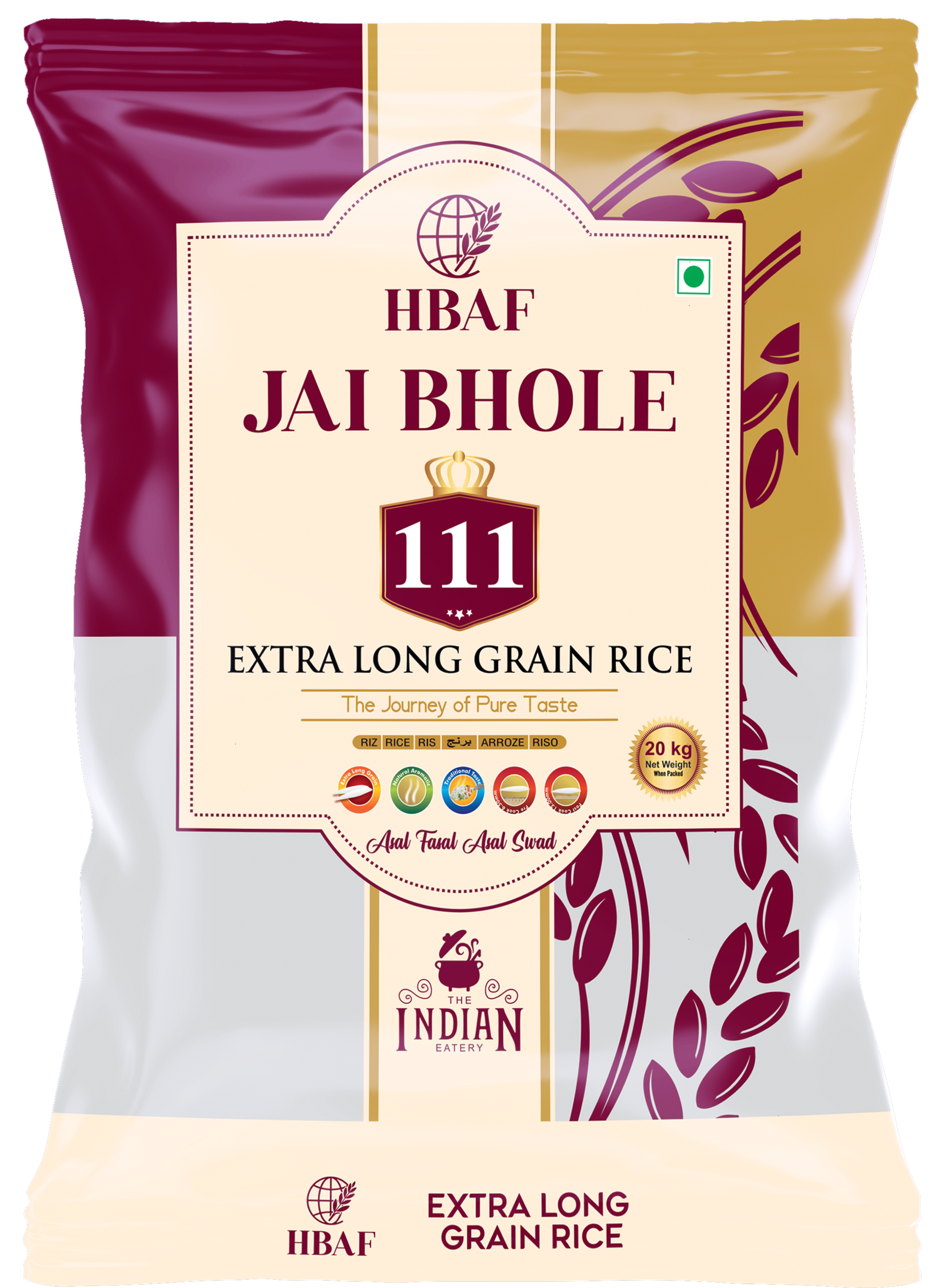 HBAF Extra long grain rice (111)