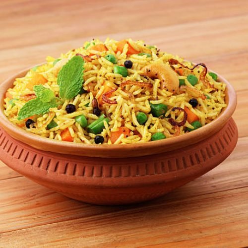 Shai Pilau or Vegetable Pilau or Indian Biryani